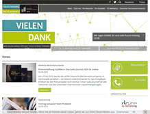 Tablet Screenshot of future-thinking.de